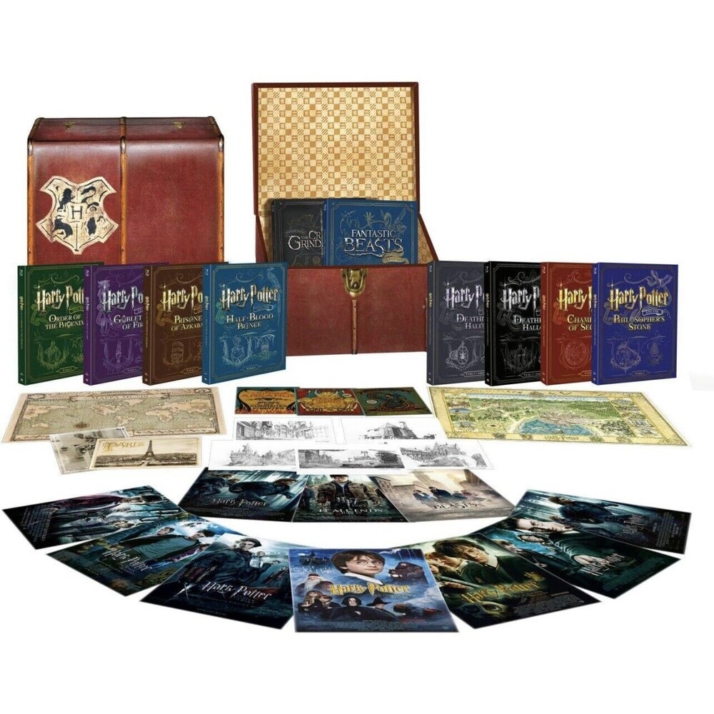 Wizarding World 10 Film Collection [2019] [Blu-ray] [Region Free] NEW SEALED US
